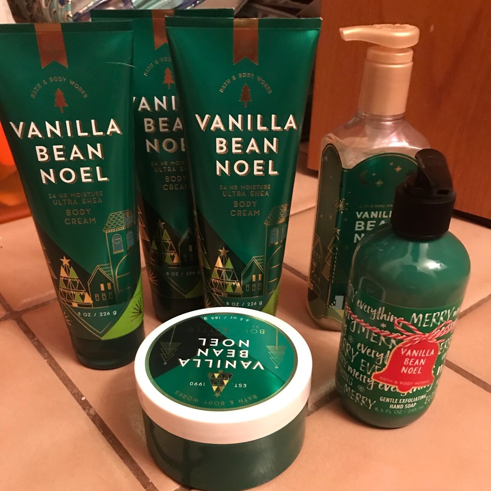 Bath and body works vanilla bean Noel